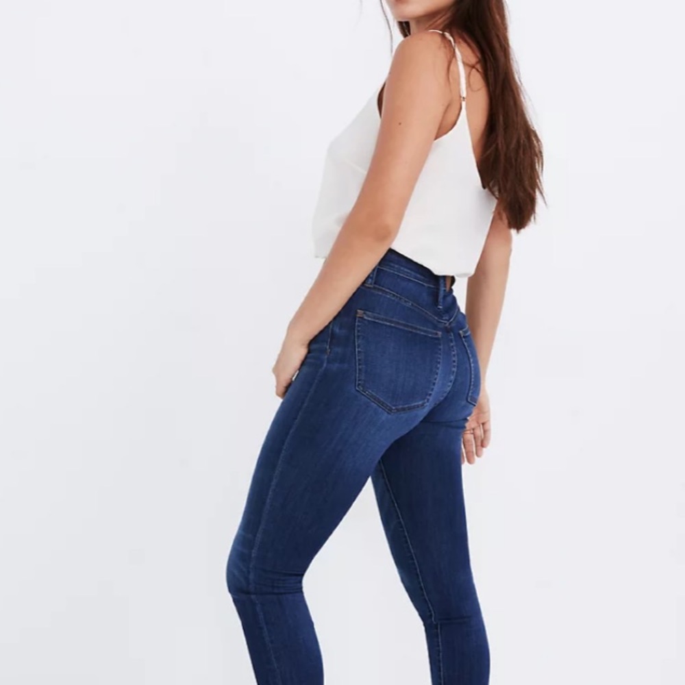 Madewell Curvy 11” High Rise Skinny, S 27, *hemmed